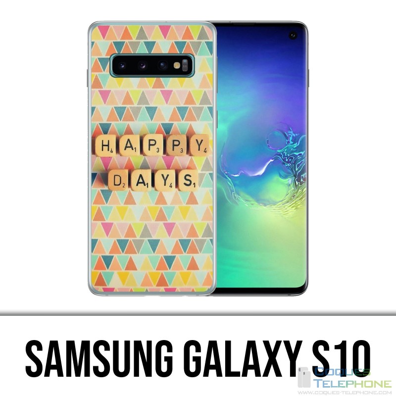 Custodia Samsung Galaxy S10 - Happy Days