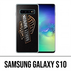 Samsung Galaxy S10 Hülle - Harley Davidson Logo 1