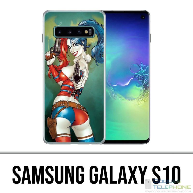 Custodia Samsung Galaxy S10 - Harley Quinn Comics