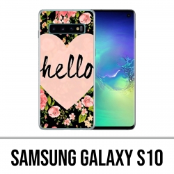 Custodia Samsung Galaxy S10 - Hello Pink Heart