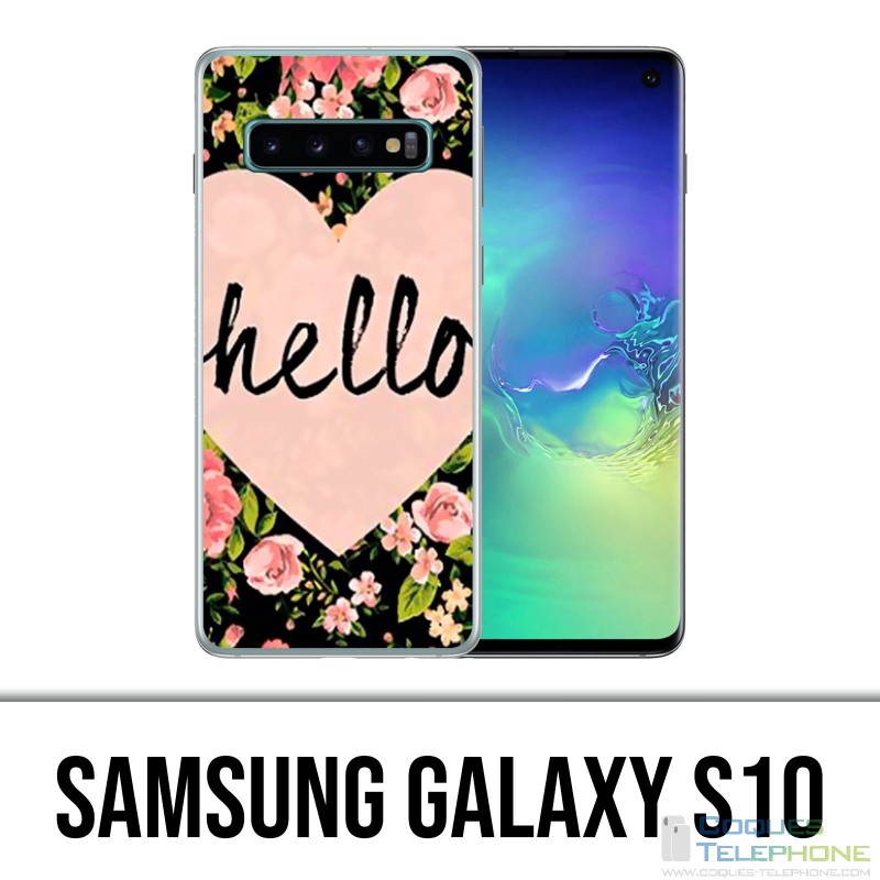 Custodia Samsung Galaxy S10 - Hello Pink Heart