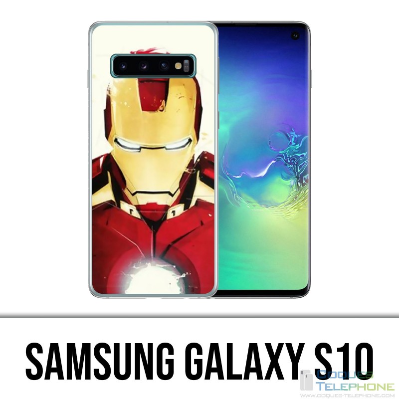 Custodia Samsung Galaxy S10 - Iron Man Paintart