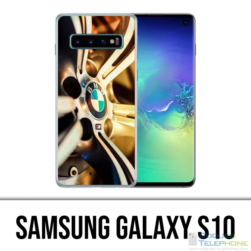 Carcasa Samsung Galaxy S10 - Llanta Chrome Bmw