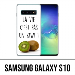 Coque Samsung Galaxy S10 - La Vie Pas Un Kiwi