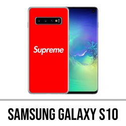 Coque Samsung Galaxy S10 - Logo Supreme