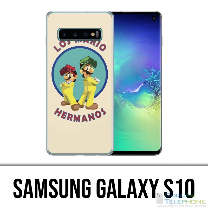 Custodia Samsung Galaxy S10 - Los Mario Hermanos