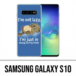 Funda Samsung Galaxy S10 - Loutre Not Lazy