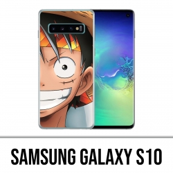 Coque Samsung Galaxy S10 - Luffy One Piece