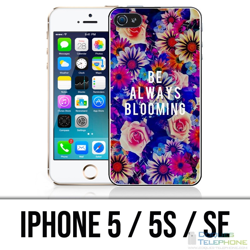 Custodia per iPhone 5 / 5S / SE - Fiorisci sempre