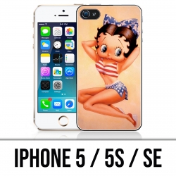 Funda iPhone 5 / 5S / SE - Vintage Betty Boop