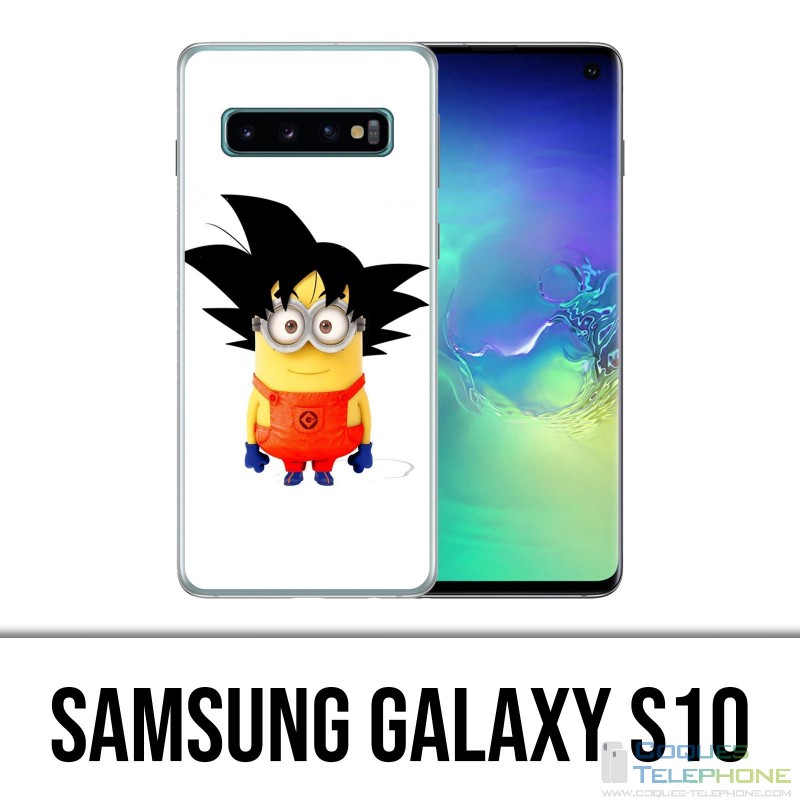 Carcasa Samsung Galaxy S10 - Minion Goku