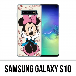 Carcasa Samsung Galaxy S10 - Minnie Love