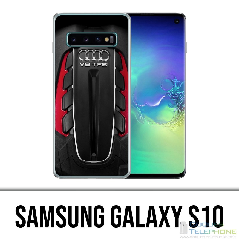 Carcasa Samsung Galaxy S10 - motor Audi V8 2