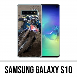 Coque Samsung Galaxy S10 - Motocross Boue