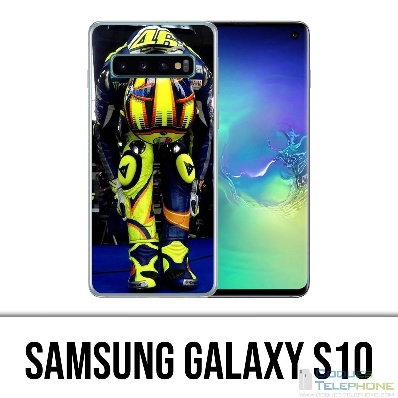 Samsung Galaxy S10 Hülle - Motogp Valentino Rossi Konzentration