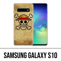 Coque Samsung Galaxy S10 - One Piece Vintage Logo