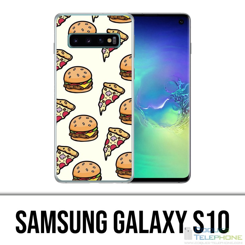 Carcasa Samsung Galaxy S10 - Pizza Burger