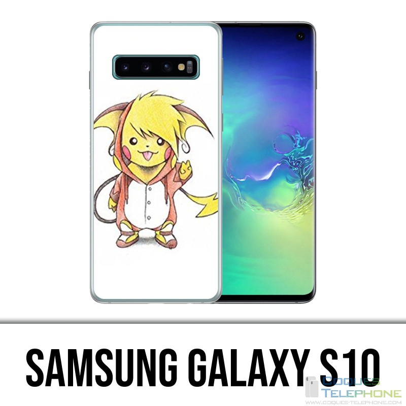 Coque Samsung Galaxy S10 - Pokémon bébé Raichu