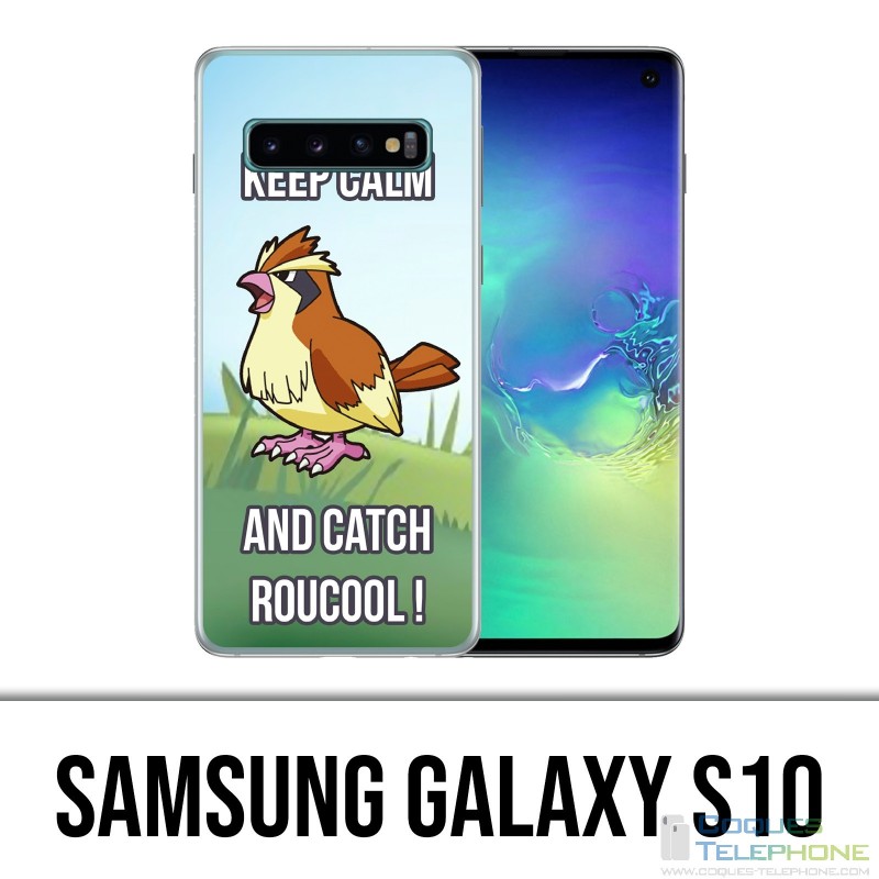 Carcasa Samsung Galaxy S10 - Pokémon Go Catch Roucool