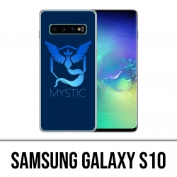 Coque Samsung Galaxy S10 - Pokémon Go Team Msytic Bleu