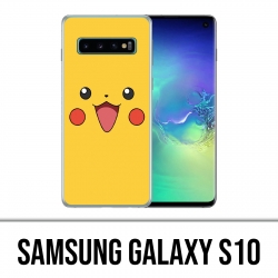 Funda Samsung Galaxy S10 - Tarjeta de identificación Pokémon Pikachu