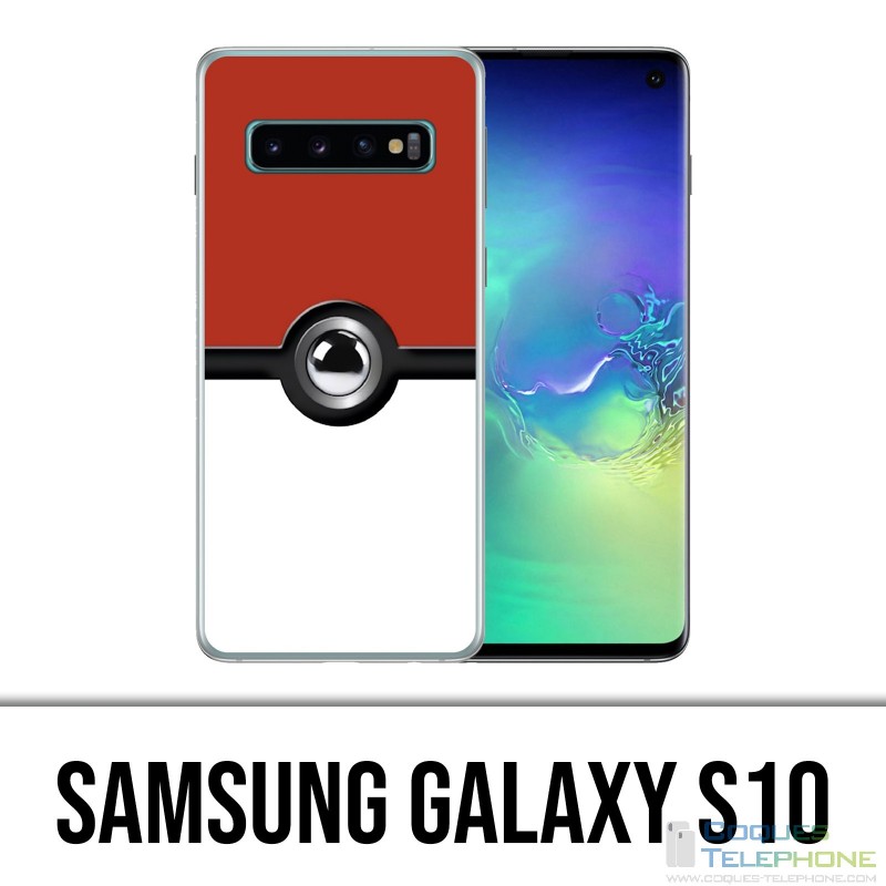 Coque Samsung Galaxy S10 - Pokémon Pokeball