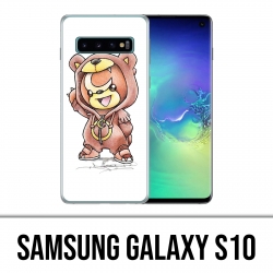 Coque Samsung Galaxy S10 - Pokémon Bébé Teddiursa