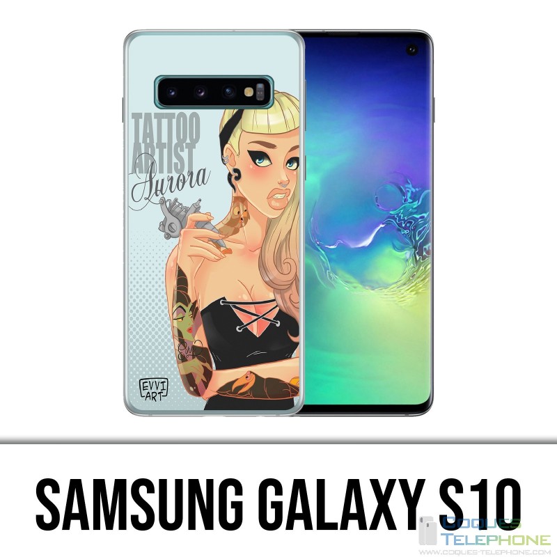 Coque Samsung Galaxy S10 - Princesse Aurore Artiste
