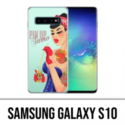 Samsung Galaxy S10 Hülle - Prinzessin Disney Snow White Pinup