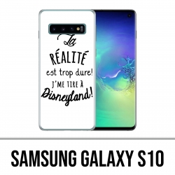 Carcasa Samsung Galaxy S10 - La realidad es demasiado dura Disparo en Disneyland