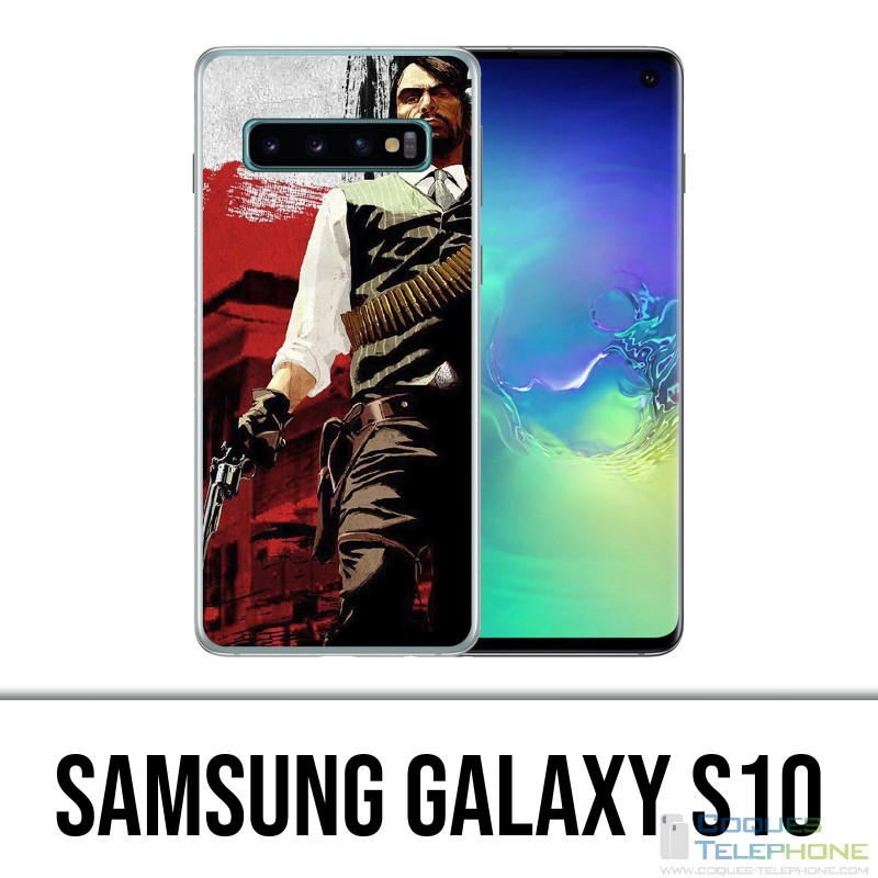 Carcasa Samsung Galaxy S10 - Red Dead Redemption Sun