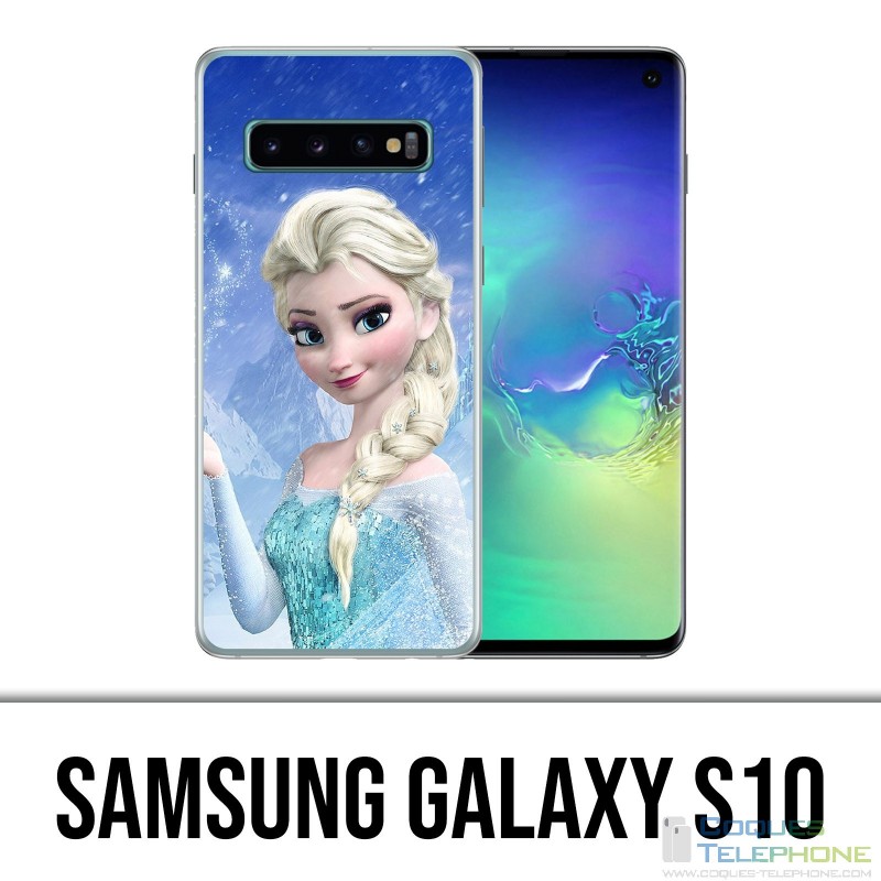 Coque Samsung Galaxy S10 - Reine Des Neiges Elsa Et Anna