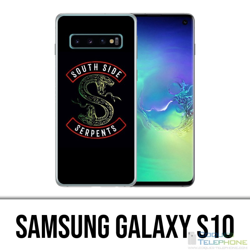 Carcasa Samsung Galaxy S10 - Riderdale South Side Snake Logo