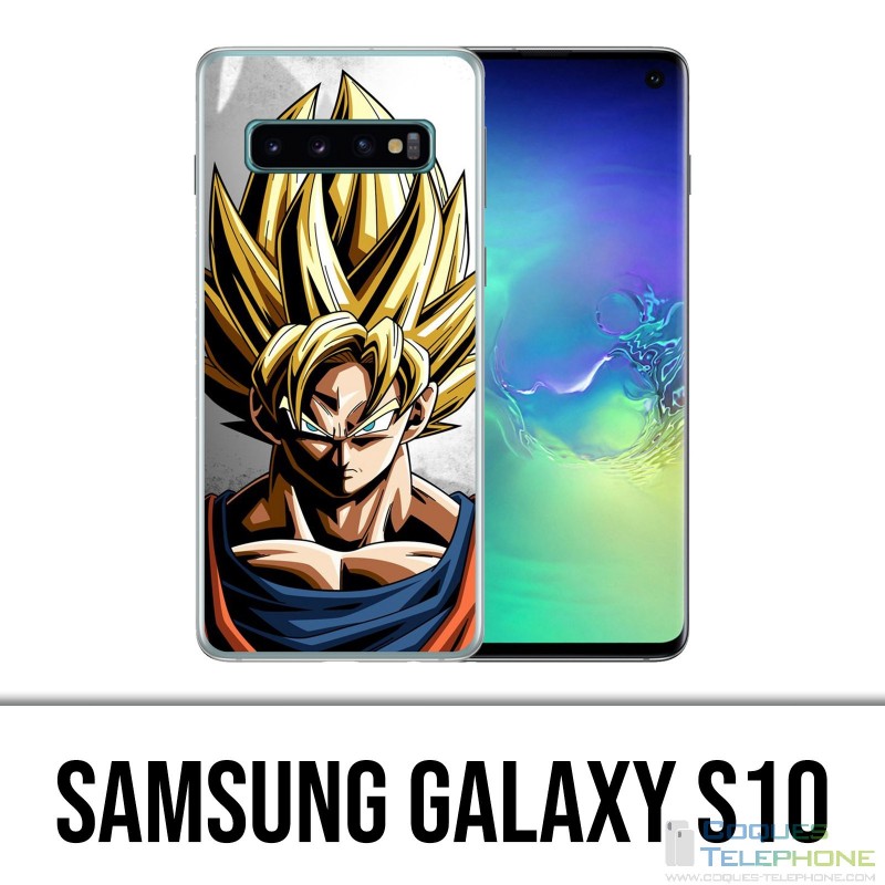 Custodia Samsung Galaxy S10 - Sangoku Wall Dragon Ball Super