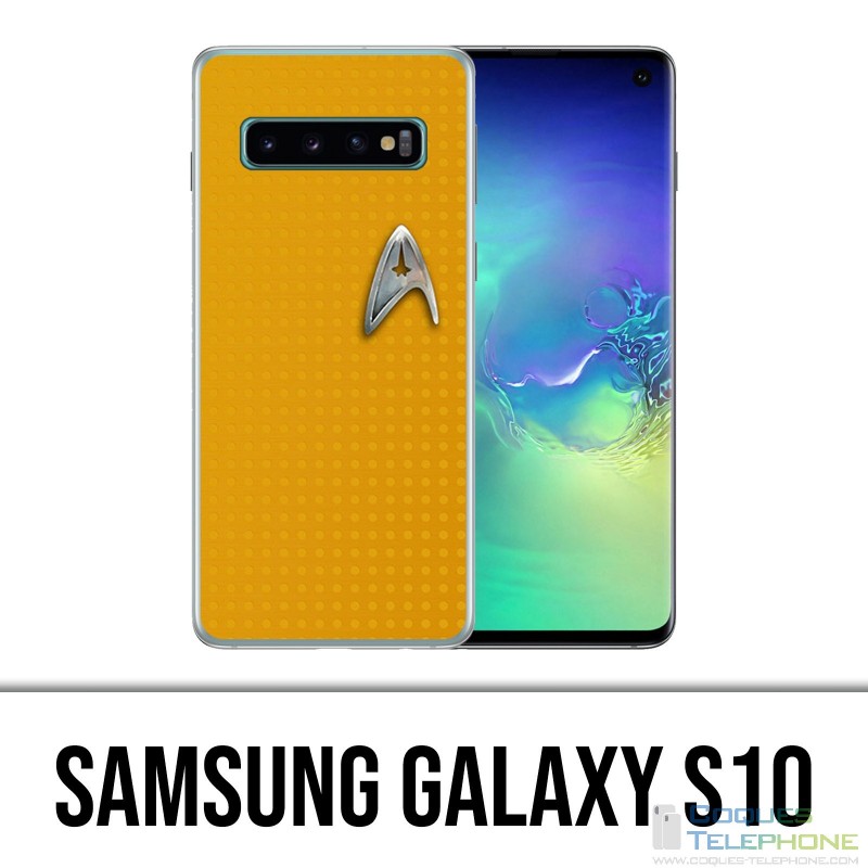 Carcasa Samsung Galaxy S10 - Star Trek Amarillo