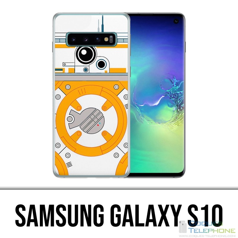 Carcasa Samsung Galaxy S10 - Star Wars Bb8 Minimalista