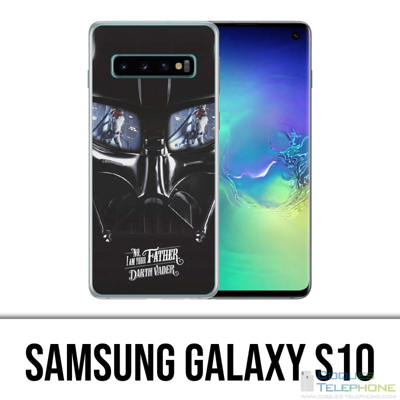 Samsung Galaxy S10 Hülle - Star Wars Darth Vader Moustache