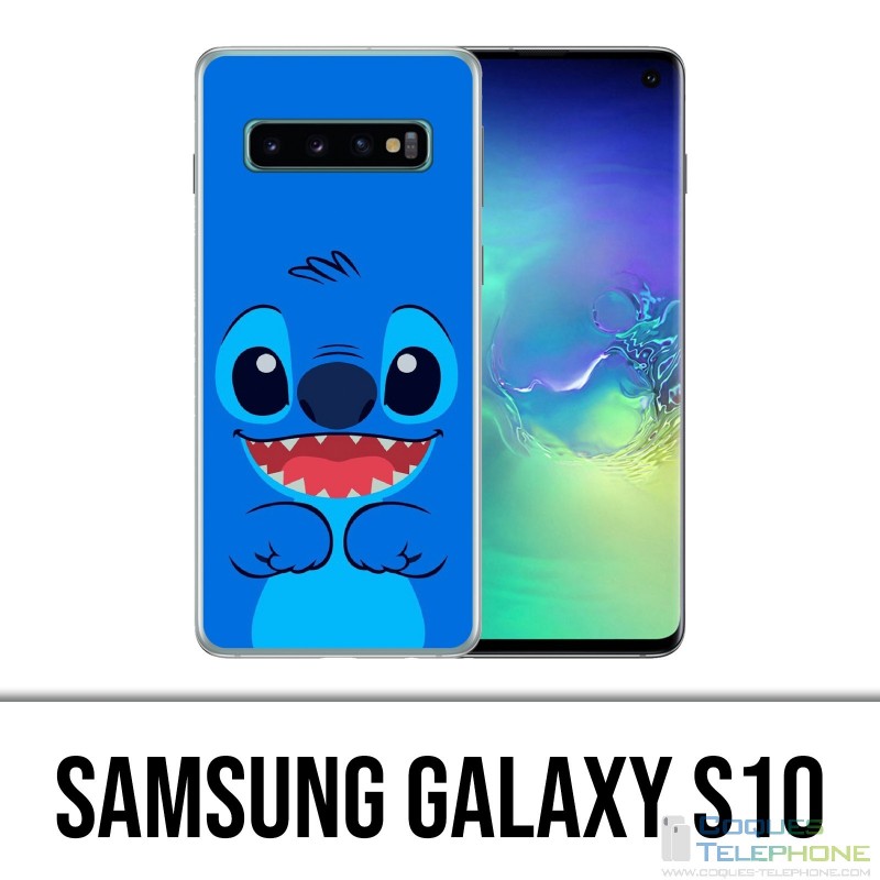 Coque Samsung Galaxy S10 - Stitch Bleu