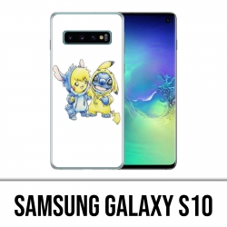 Carcasa Samsung Galaxy S10 - Puntada Baby Pikachu