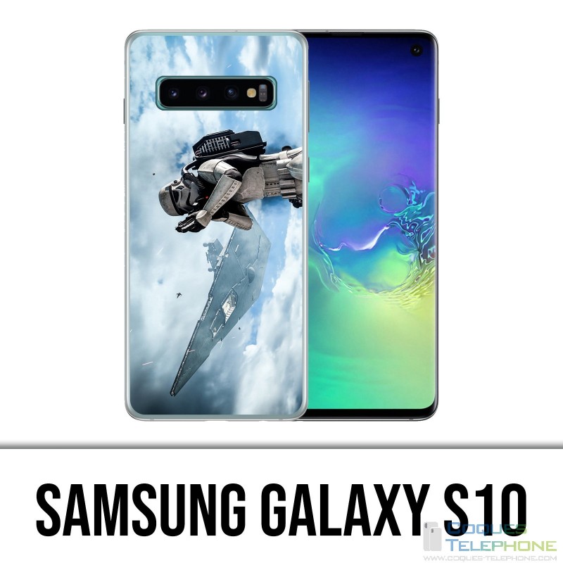 Coque Samsung Galaxy S10 - Stormtrooper Paint