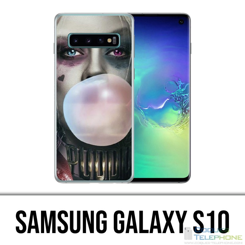 Custodia Samsung Galaxy S10 - Suicide Squad Harley Quinn Bubble Gum