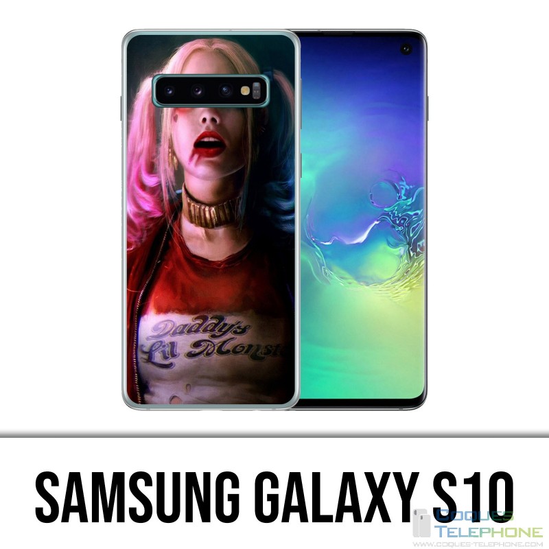 Carcasa Samsung Galaxy S10 - Escuadrón Suicida Harley Quinn Margot Robbie