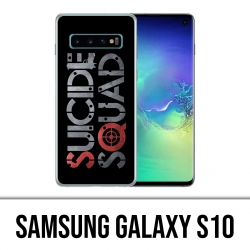 Carcasa Samsung Galaxy S10 - Logotipo de Suicide Squad