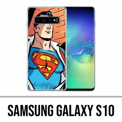 Carcasa Samsung Galaxy S10 - Superman Comics