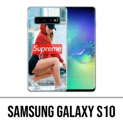 Carcasa Samsung Galaxy S10 - Supreme Girl Volver