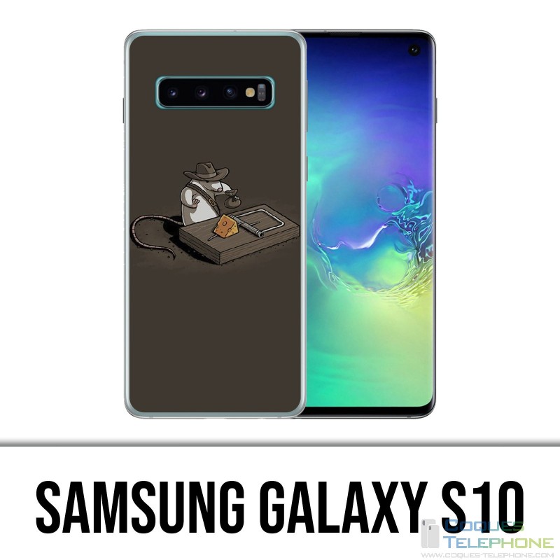 Custodia per Samsung Galaxy S10 - Tappetino per mouse Indiana Jones