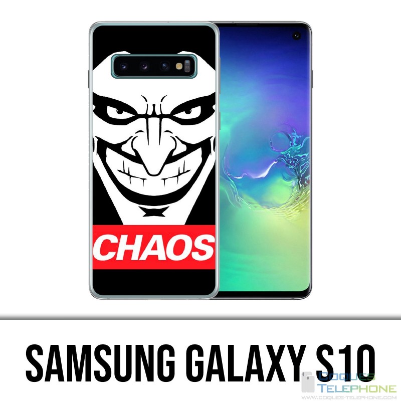 Coque Samsung Galaxy S10 - The Joker Chaos