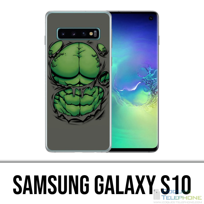 Coque Samsung Galaxy S10 - Torse Hulk