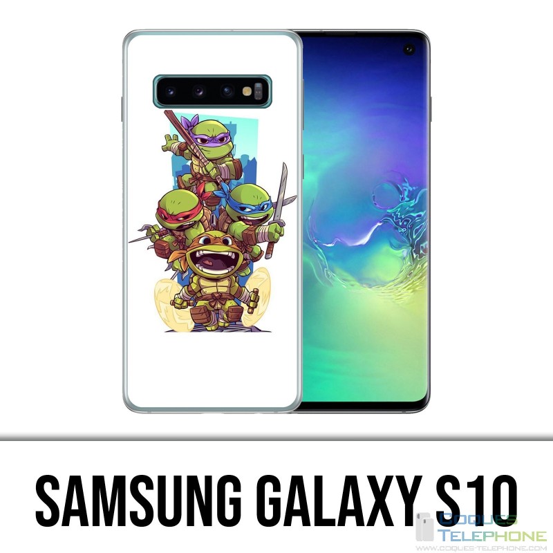 Coque Samsung Galaxy S10 - Tortues Ninja Cartoon