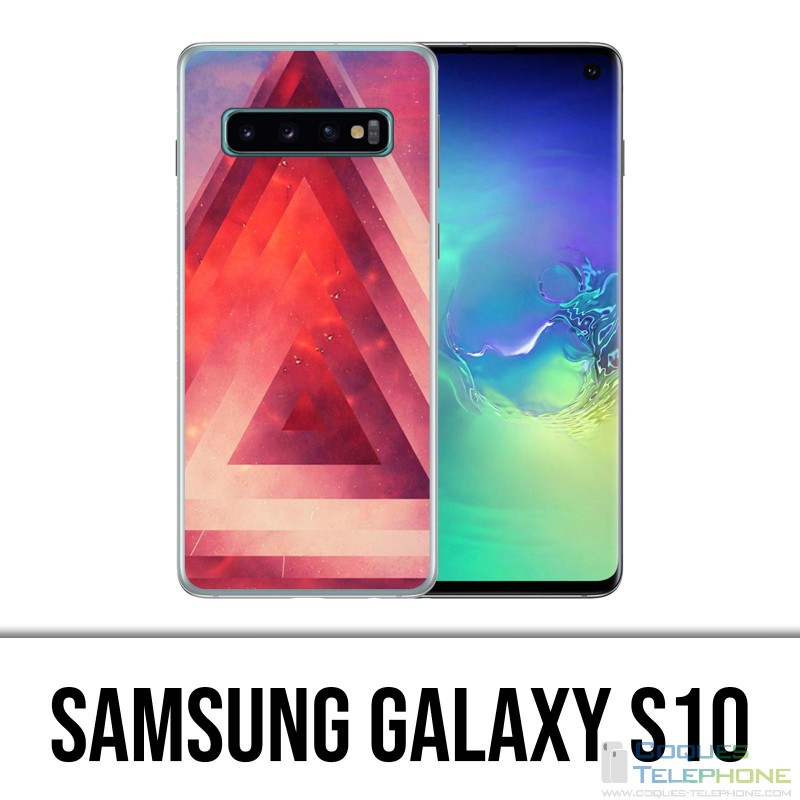 Custodia Samsung Galaxy S10 - Triangolo astratto